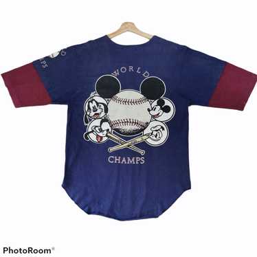 Disney × MLB × Vintage Vintage 80s WORLD CHAMPS B… - image 1