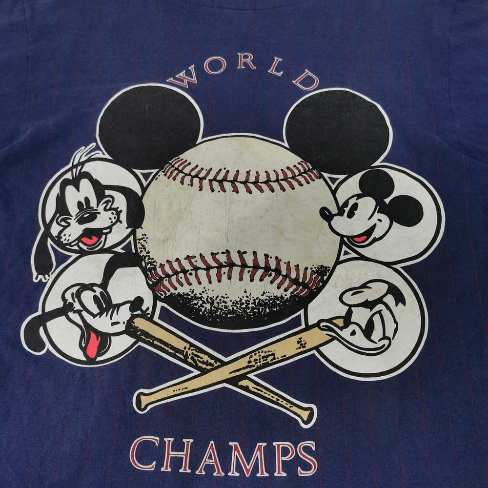 Disney × MLB × Vintage Vintage 80s WORLD CHAMPS B… - image 2