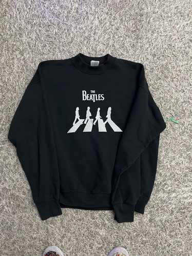 Rock Band × Vintage Vintage The Beatles Crewneck