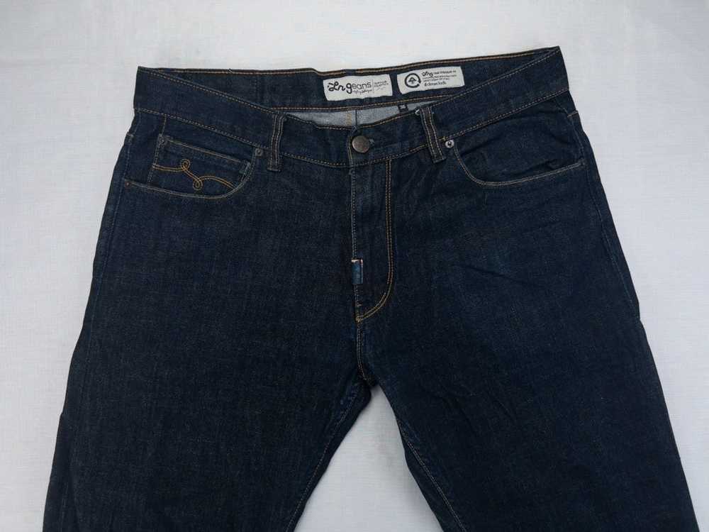 LRG LRG Jeans straight fit dark blue denim jeans … - image 2