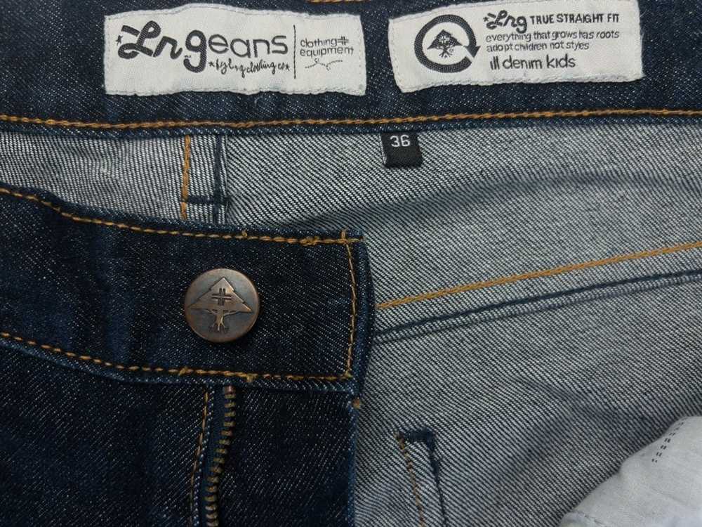 LRG LRG Jeans straight fit dark blue denim jeans … - image 4