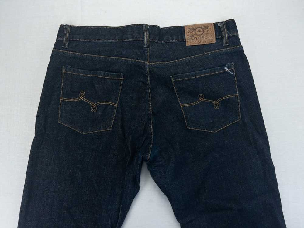 LRG LRG Jeans straight fit dark blue denim jeans … - image 8