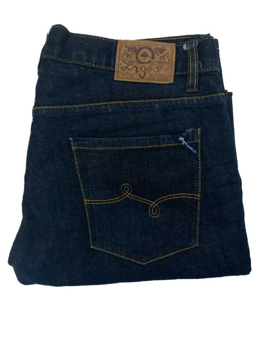 LRG LRG Jeans straight fit dark blue denim jeans … - image 9