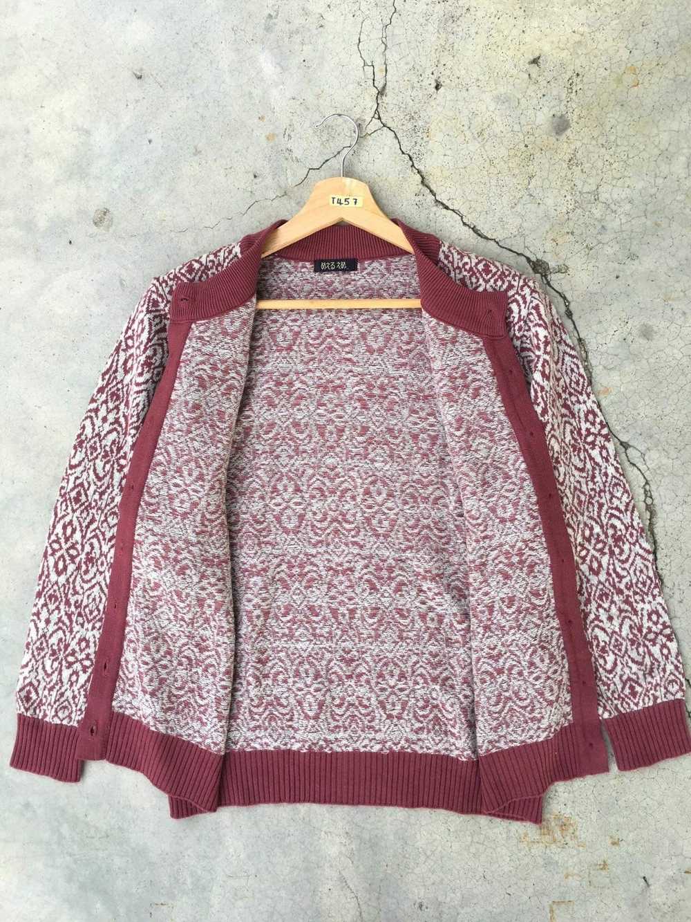 Coloured Cable Knit Sweater × Designer × Patterne… - image 10