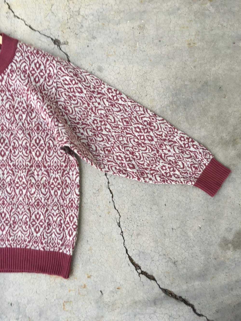 Coloured Cable Knit Sweater × Designer × Patterne… - image 5