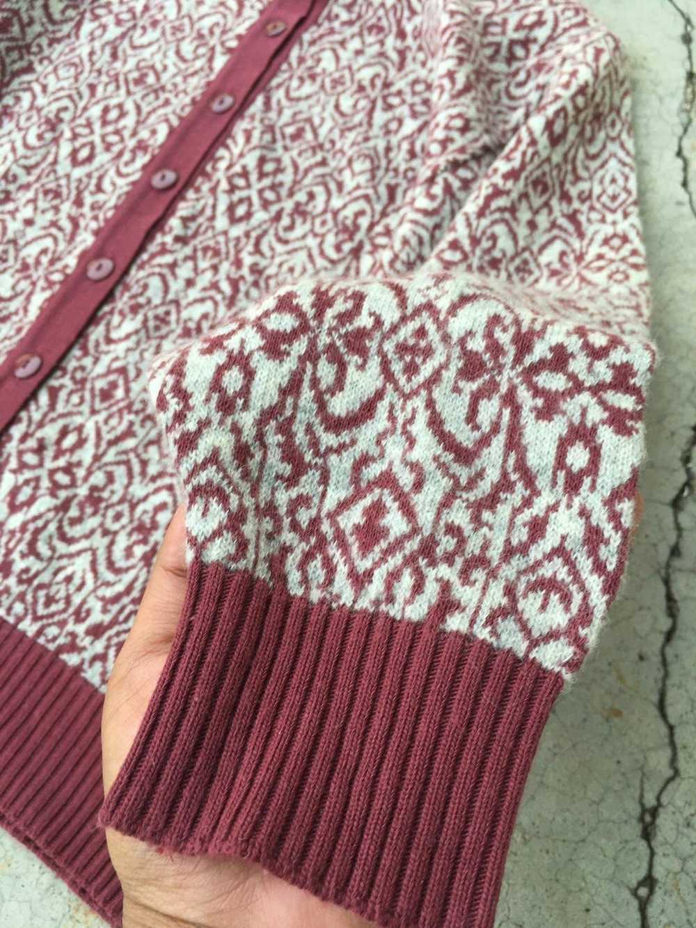 Coloured Cable Knit Sweater × Designer × Patterne… - image 6