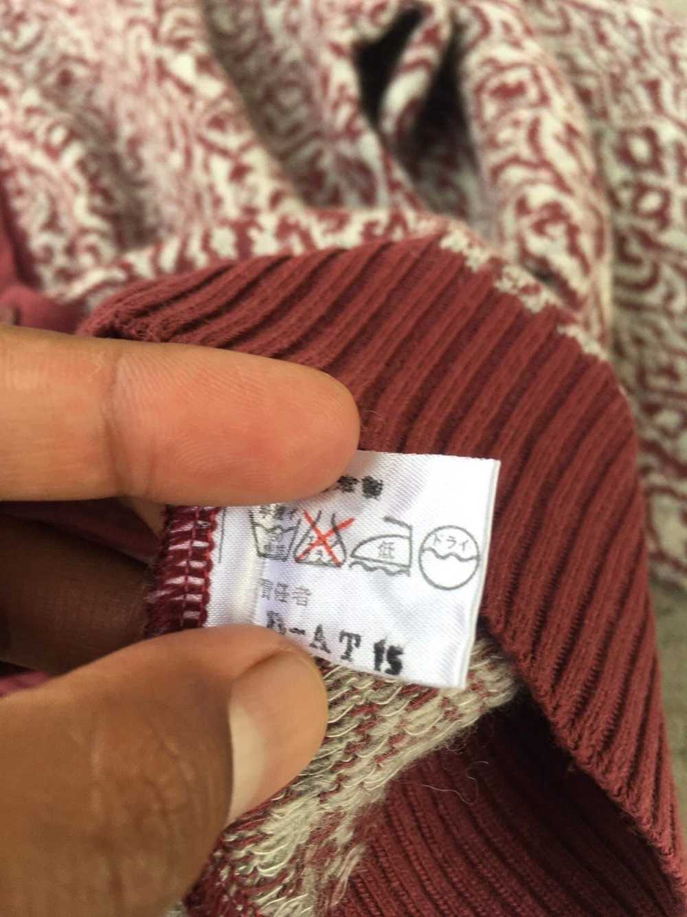 Coloured Cable Knit Sweater × Designer × Patterne… - image 8