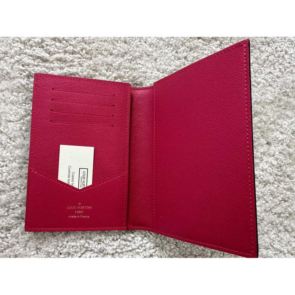 Louis Vuitton Passport cover cloth card wallet - image 3