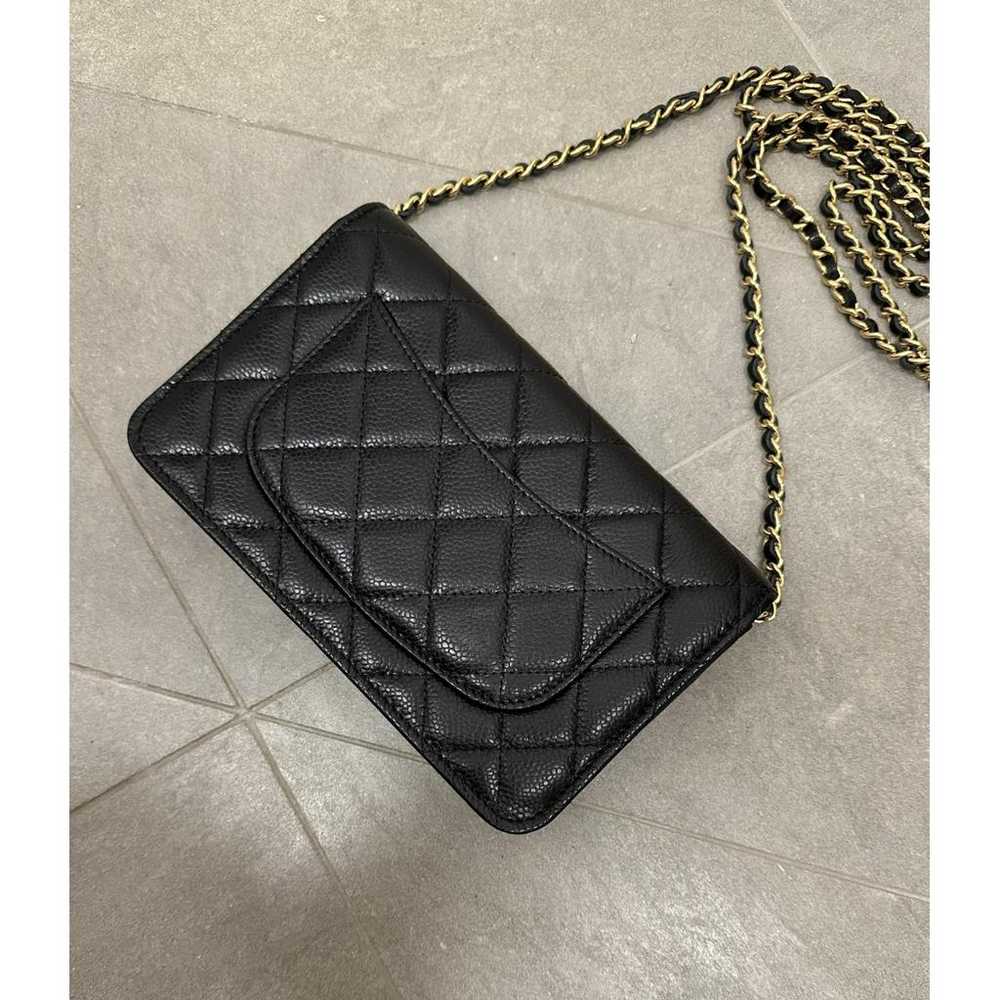 Chanel Wallet On Chain Timeless/Classique leather… - image 3