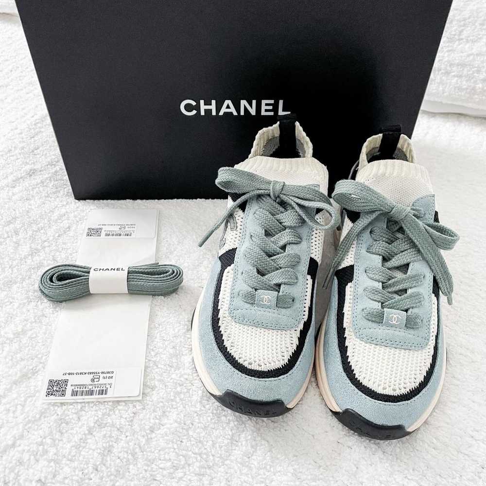Chanel Leather trainers - image 3