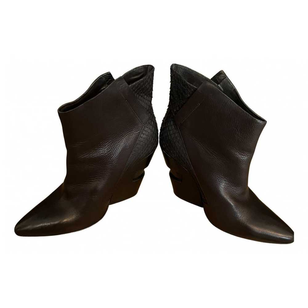 Cinzia Araia Leather ankle boots - image 1