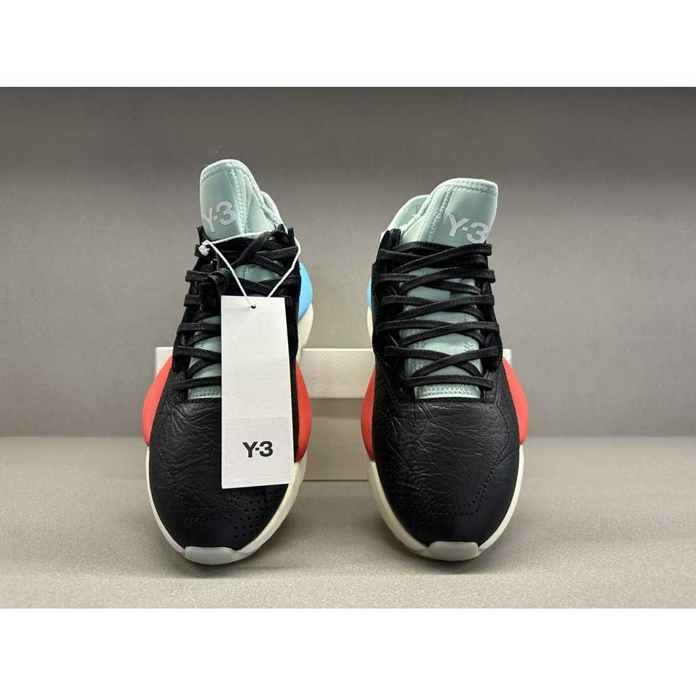 Y-3 Leather low trainers - image 5