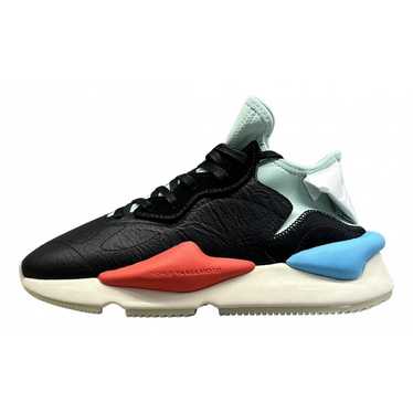 Y-3 Leather low trainers - image 1