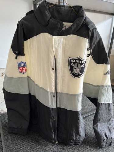 PRO LINE RAIDERS ジャケット NFL Starter Jacket Vintage 80s Pro Line NFL Oakland Raiders