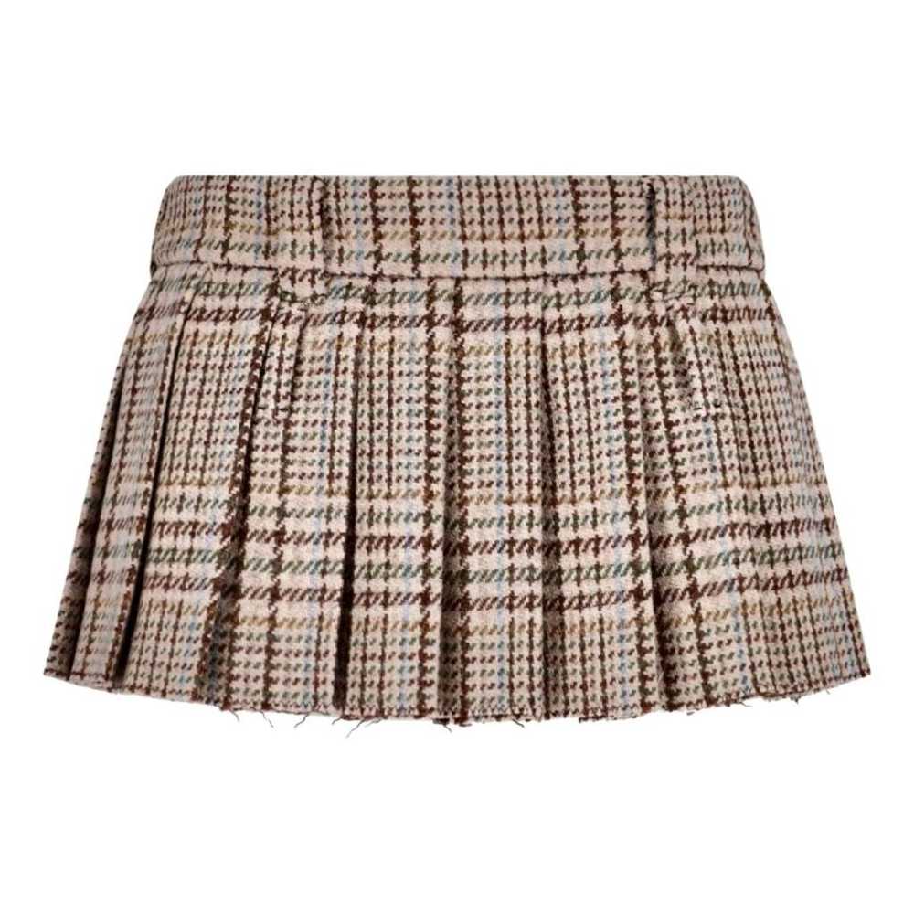 Miu Miu Tweed mini skirt - image 1