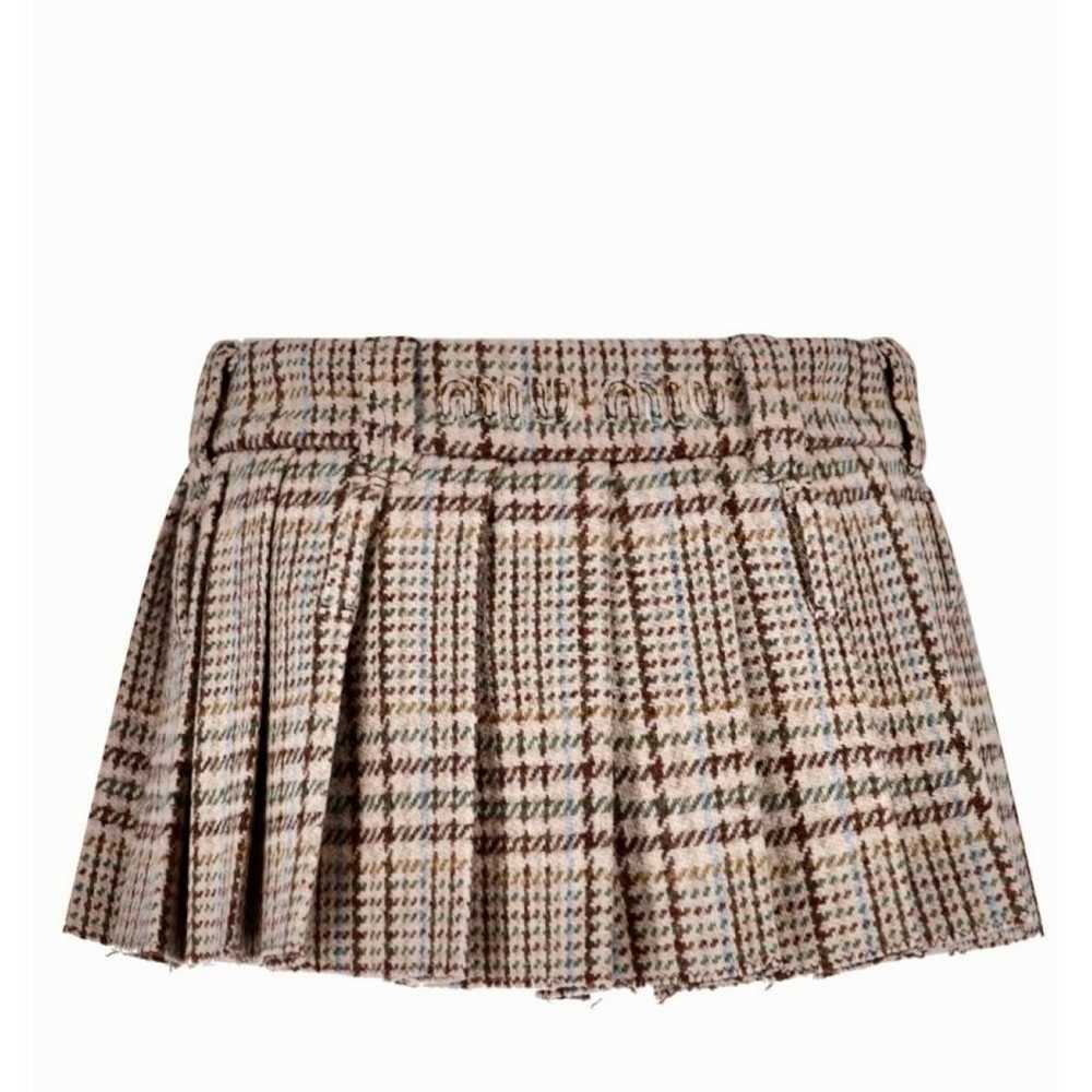 Miu Miu Tweed mini skirt - image 3