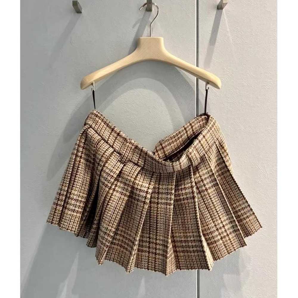 Miu Miu Tweed mini skirt - image 5