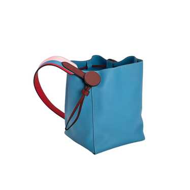 Hermès Hermes Orange Shopping Bag Milo Lambskin Swift Mini Charm Leather  ref.391810 - Joli Closet