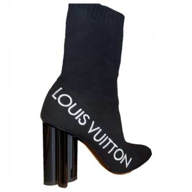 Louis Vuitton Silhouette cloth ankle boots