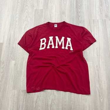 Alabama BAMA Crimson Tide Starter Embroidered Double Sided T-Shirt Mens  Large