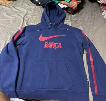 F.C. Barcelona × Nike nike barcelona vintage hood… - image 1