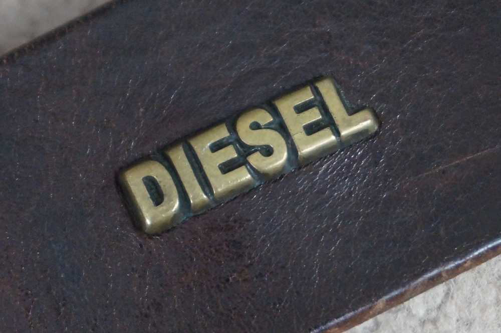Diesel × Vintage Vintage DIESEL leather belt. Mad… - image 7