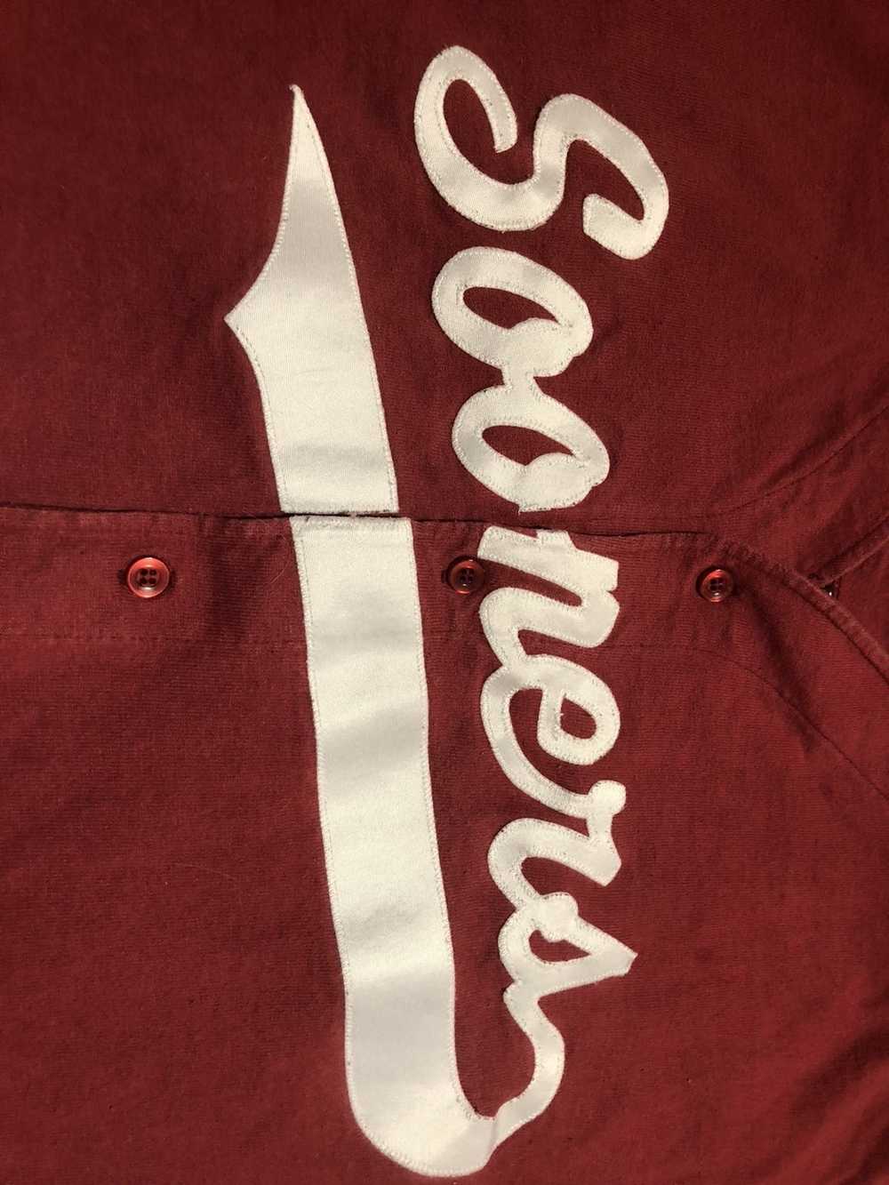 Ncaa × Vintage Vtg Oklahoma sooners baseball Jers… - image 5