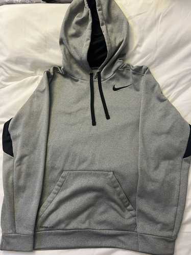 Nike black and gray nike hoodie