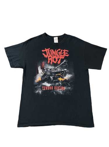 Band Tees × Vintage Jungle Rot Terror Regime Rock 