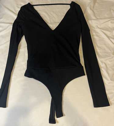 superdown Dawn Cutout Bodysuit in Black