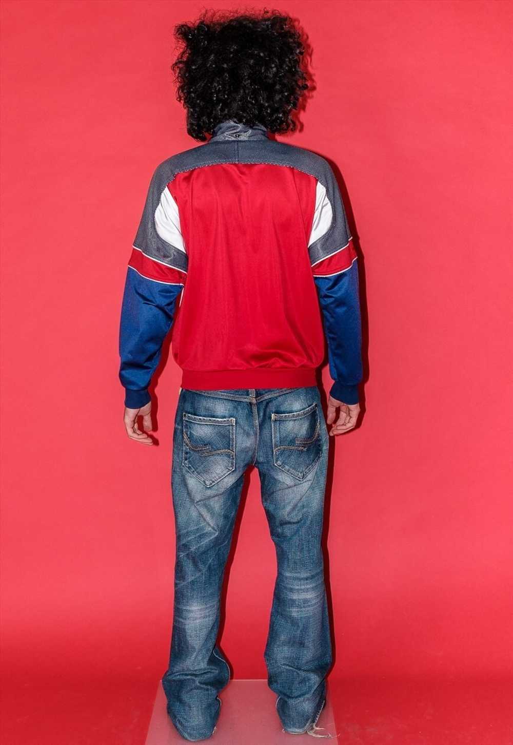 90's Vintage Umbro rave sports / track jacket in … - image 3