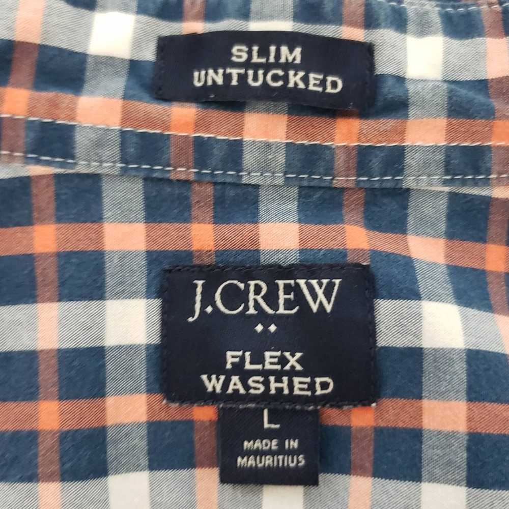 J.Crew J. Crew Flex Washed Untucked Slim Shirt L … - image 10