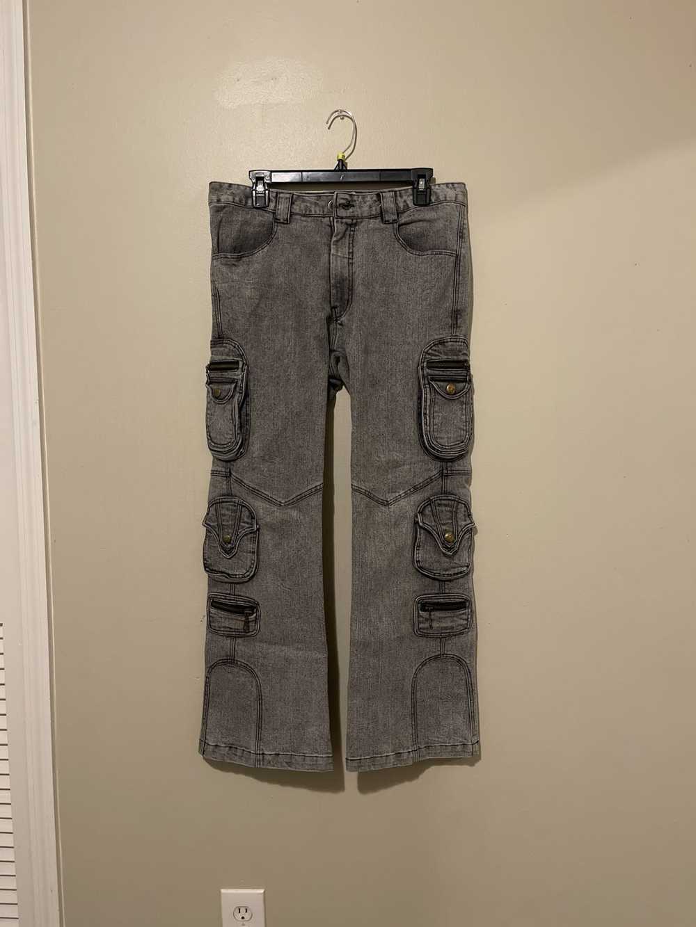 Jan Hilmer JAN HILMER BOOTCUT TRIBAL JEANS - image 1