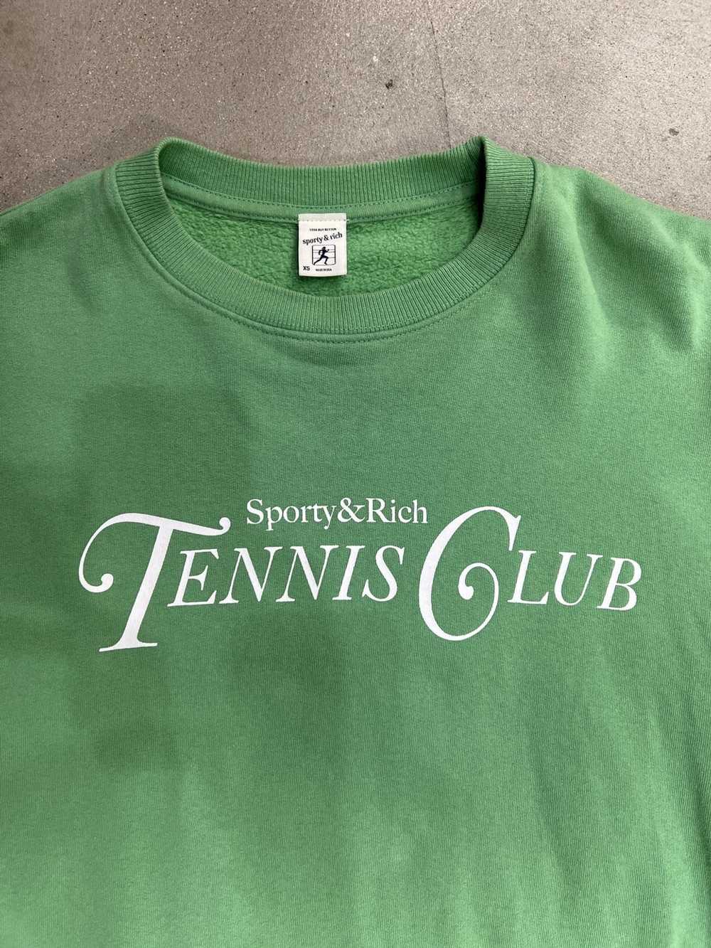 Sporty & Rich Sporty And Rich Tennis Club Crewneck - image 3