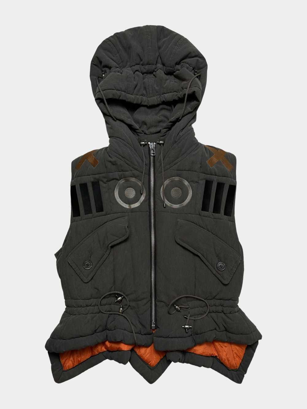 Issey Miyake AW1991 Hooded Glyph Vest - image 1