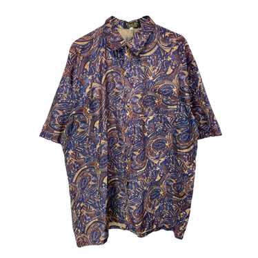 Crazy Shirts × Hawaiian Shirt × Vintage 90s Purpl… - image 1