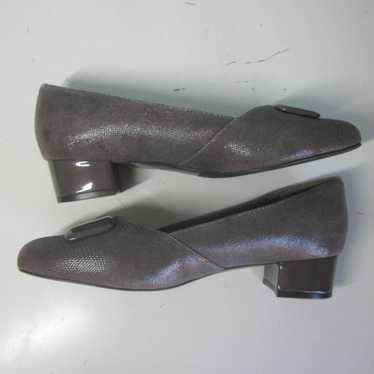 Vintage 80s Stockings BLACK French Heel Backseam Size Medium Long NEVER  WORN Vintage Unworn Flash Legs Nylons Sandalfoot 