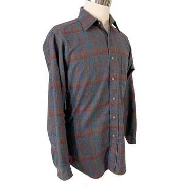 Pendleton Pendleton Shirt Size Medium Blue Wool P… - image 1