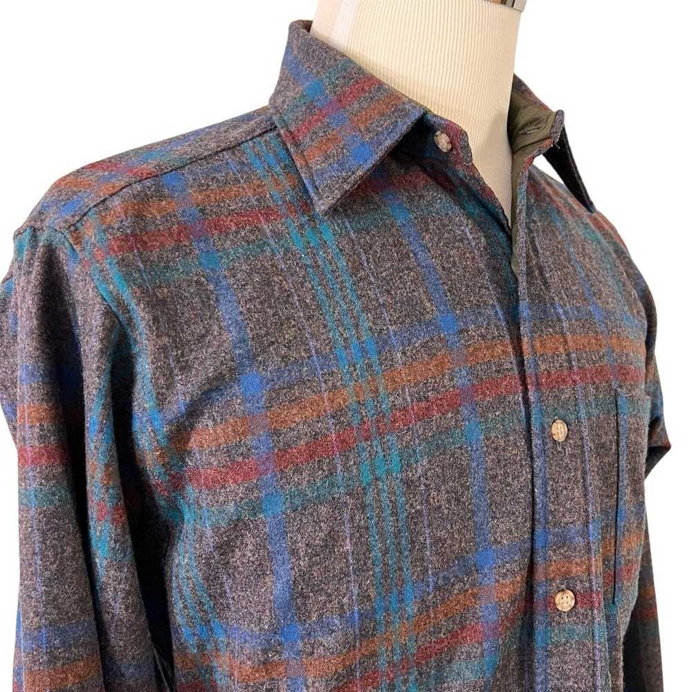 Pendleton Pendleton Shirt Size Medium Blue Wool P… - image 2