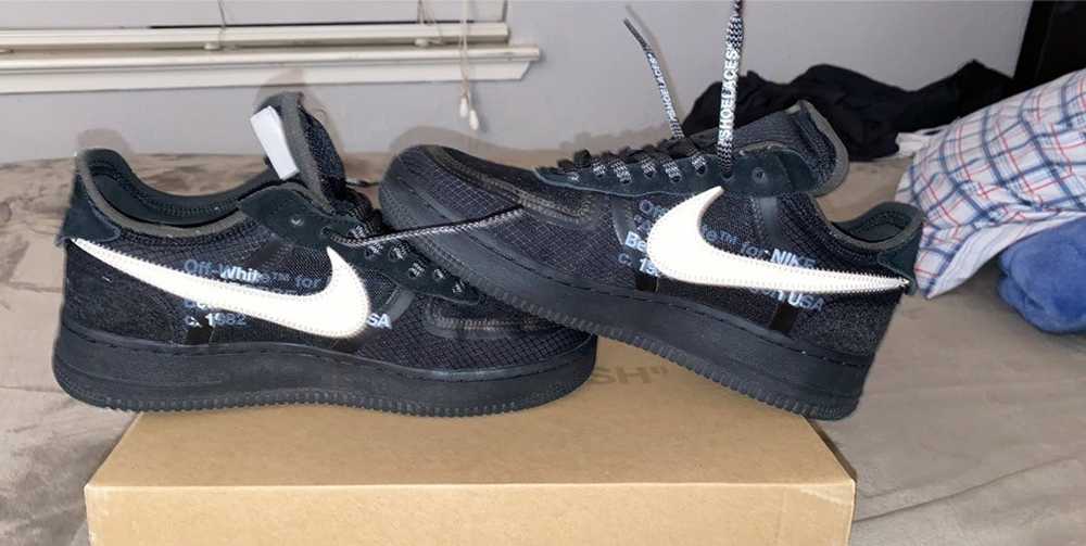Nike × Off-White OFF-WHITE x Air Force 1 Low Blac… - image 10