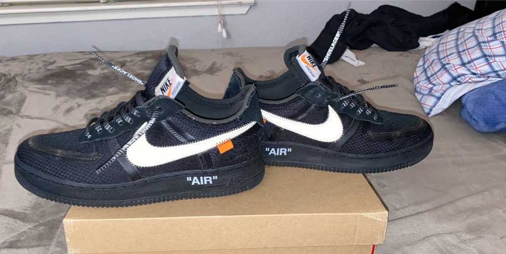 Nike × Off-White OFF-WHITE x Air Force 1 Low Blac… - image 8