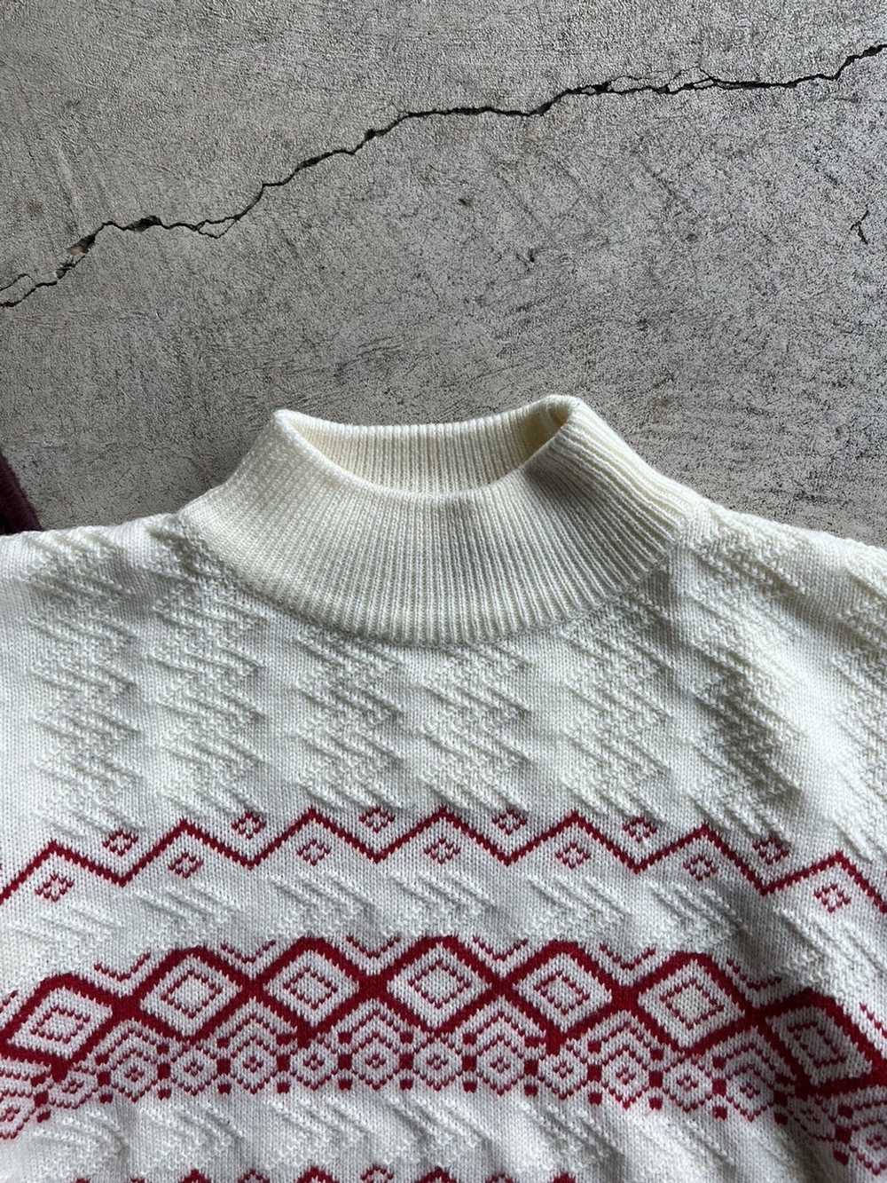 Coogi × Streetwear × Vintage 80s Mock Neck Sweater - image 4