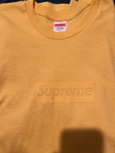 Decided to customize my tonal box logo tees today : r/Supreme