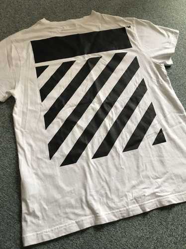 Off-White FW16 Off-White Diagonals T-Shirt - image 1