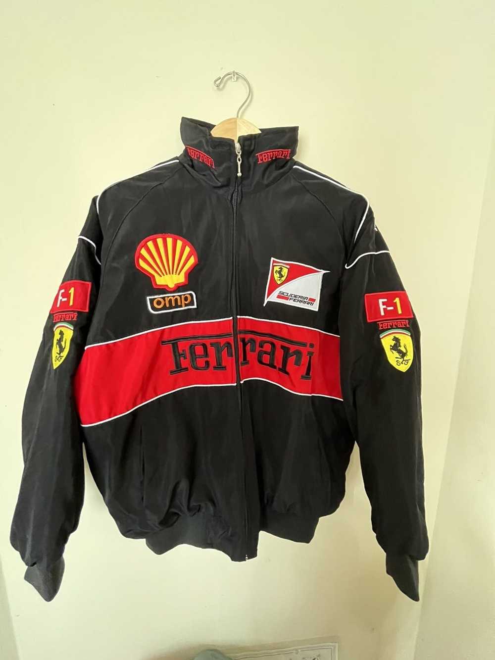 Ferrari × Formula Uno × Vintage Ferrari Race Jacket - Gem