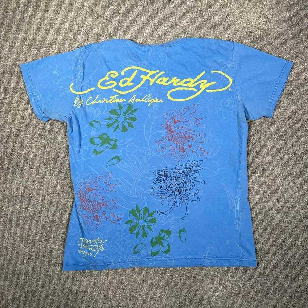 Ed Hardy × Vintage Vintage Ed Hardy T Shirt Goril… - image 3