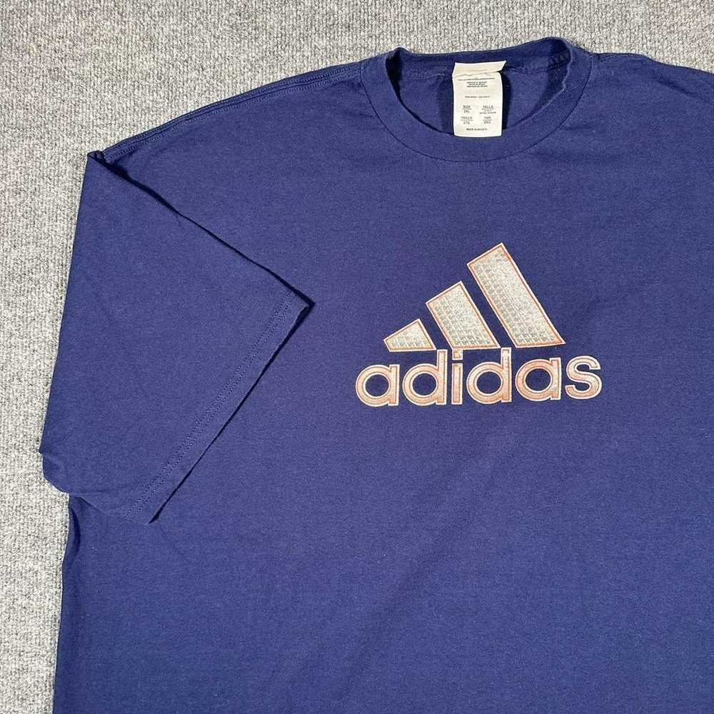 Adidas × Vintage Vintage Adidas T Shirt Mens Spor… - image 1