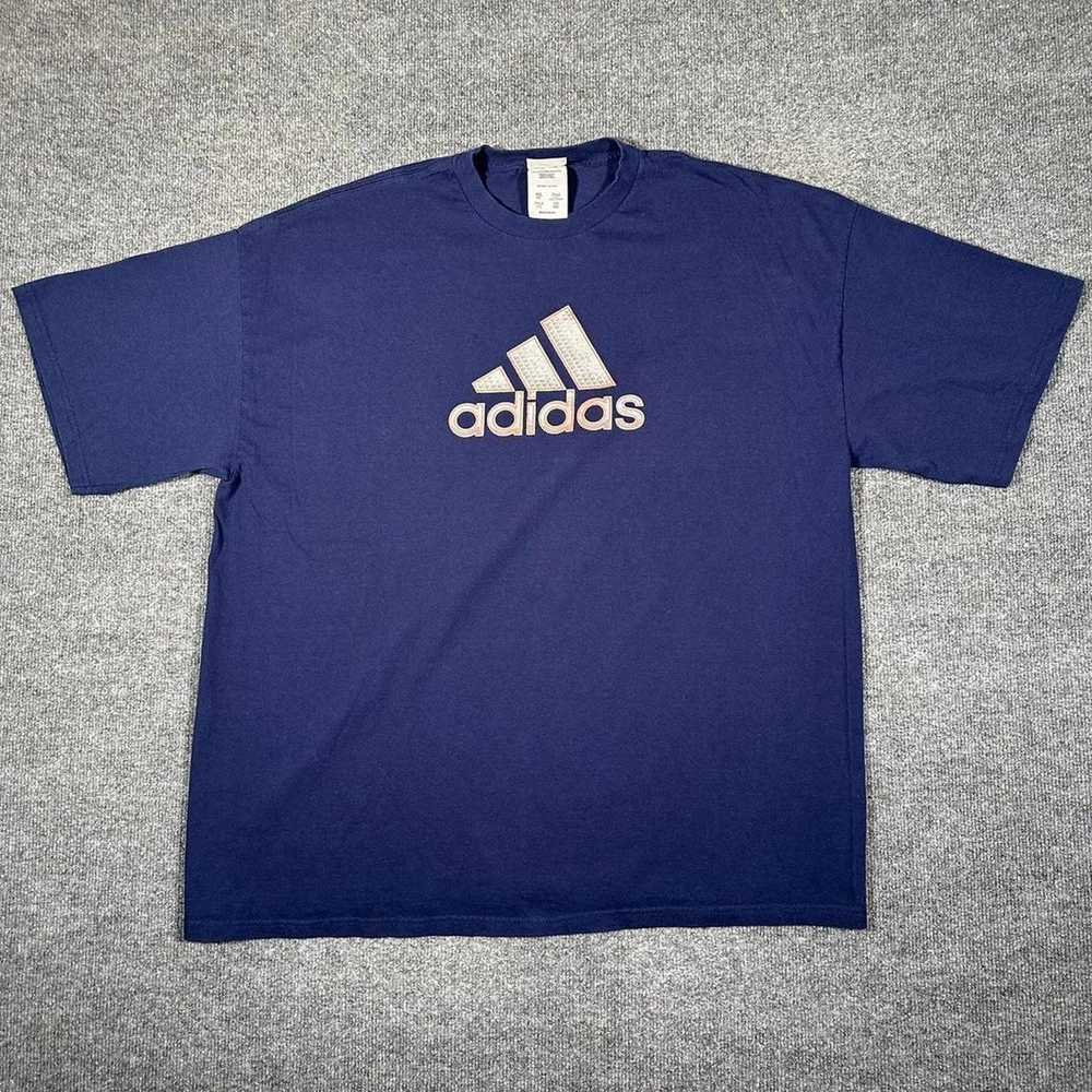 Adidas × Vintage Vintage Adidas T Shirt Mens Spor… - image 2
