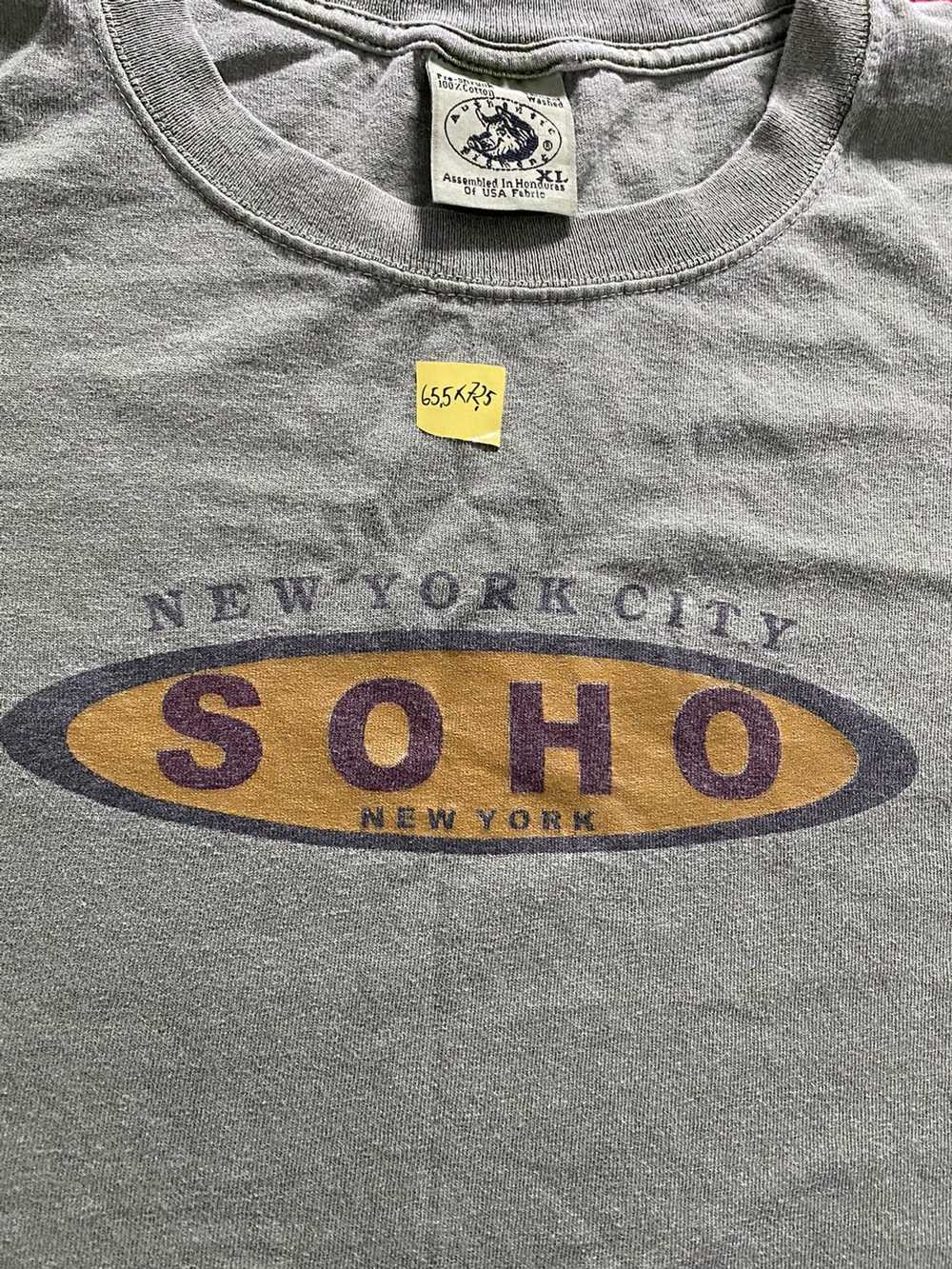 New York × Vintage Soho New York City USA c tee T… - image 2