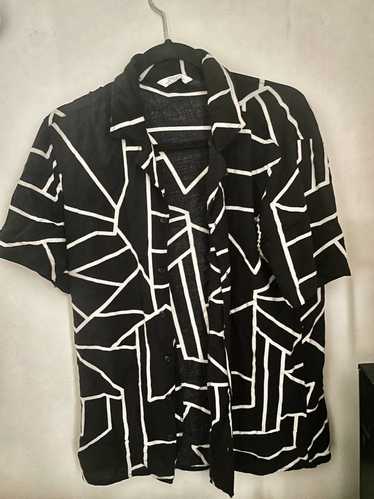 Vintage DeFacto Young Black Short Sleeve Shirt - image 1